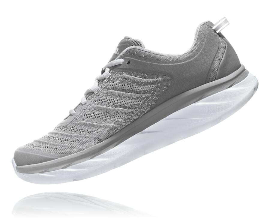 Tenis Hoka One One Masculino Cinzentas - Akasa - 412-EIOKXV